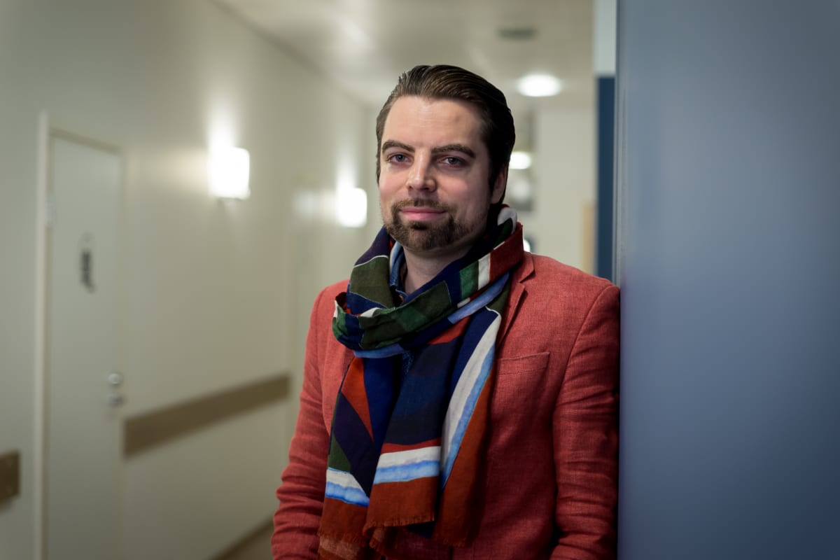 Psykoterapiakeskus Vastaamo Oy.n toimitusjohtaja Ville Tapio, Mannerheimintie 12 B, 02.12.2016.