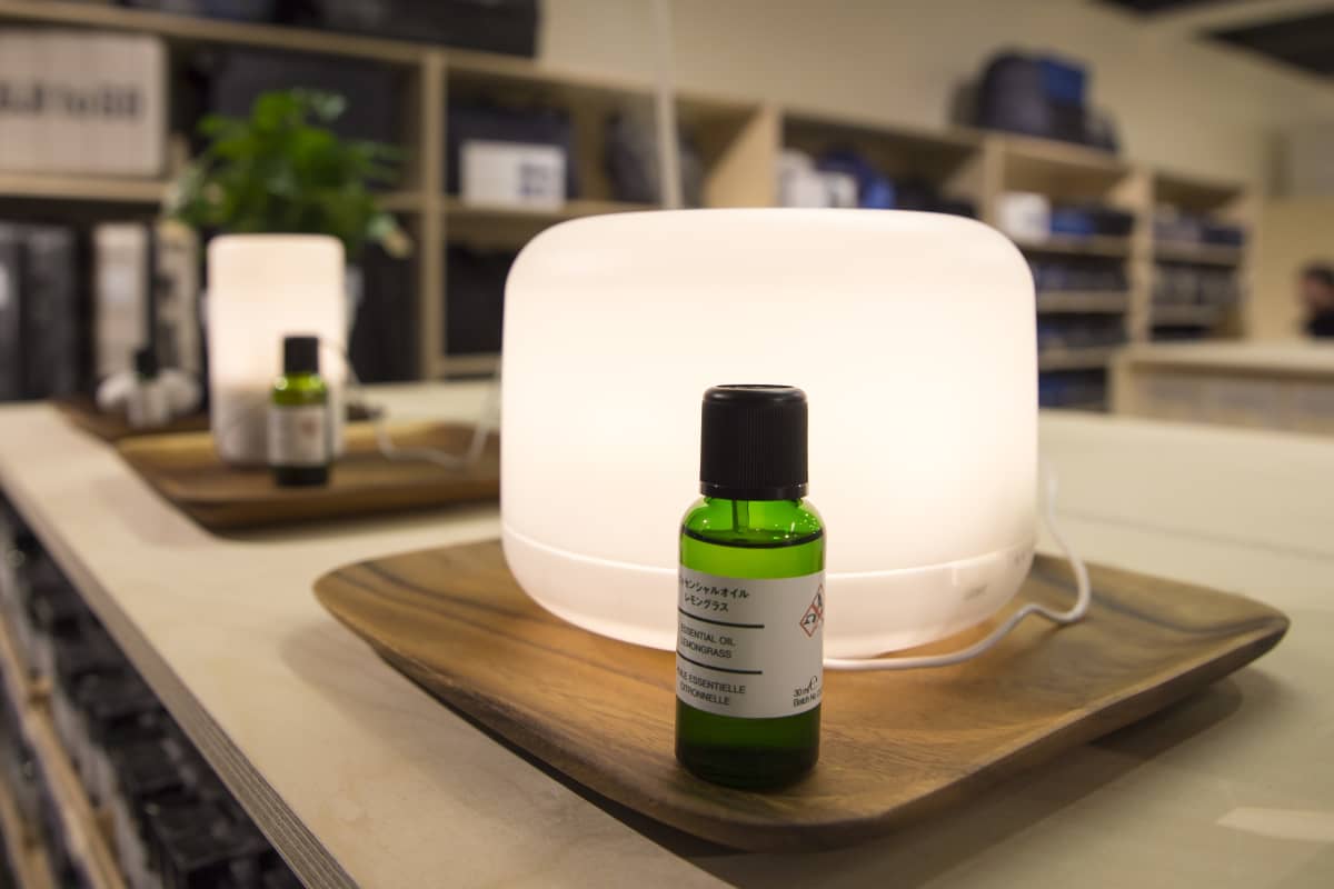 Muji myymälä , hajuste Kamppi Helsinki