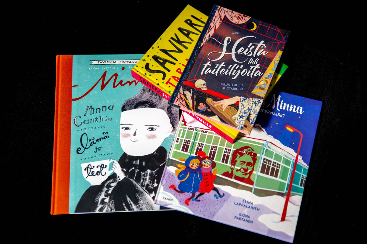 Minna Canth kuvakirjat, kansikuvat, kirjoja