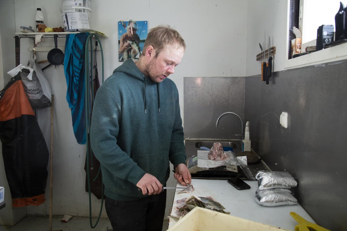 Pekka Rintamaa, kalastaja Lempäälä