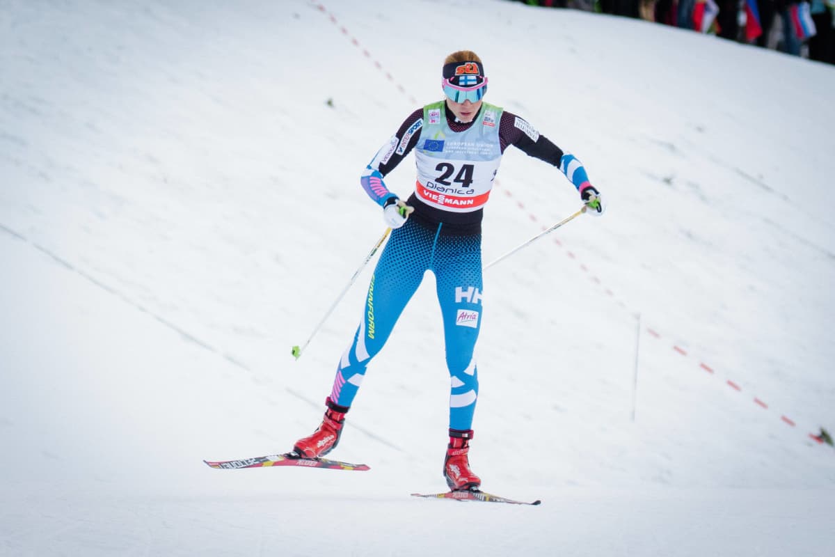 Mona-Liisa Nousiainen i världscupen 2016.