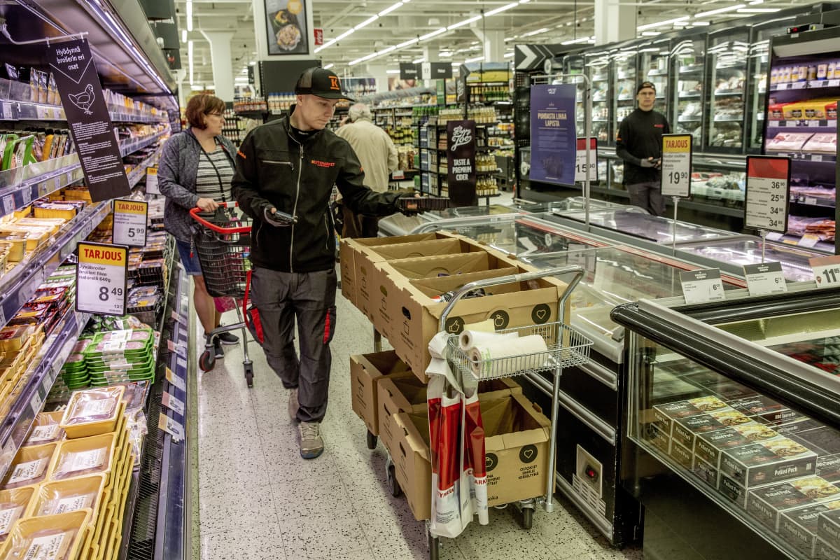 Keräilijä Sami Suomalainen Citymarket Eastonissa
