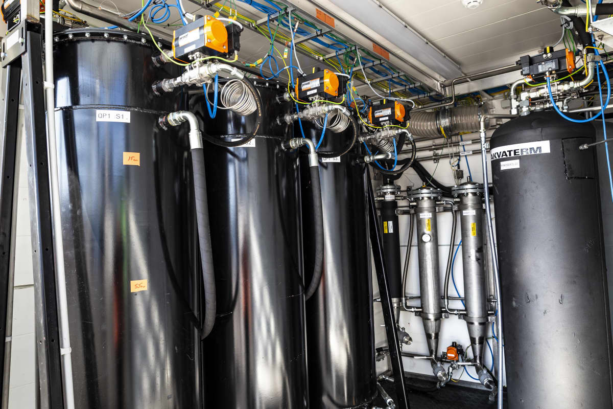 Q Powerin biopolttoaineen koevalmistuslaitos