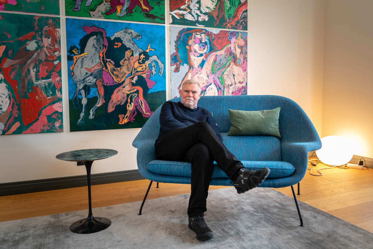 Ari Tolppanen, hallituksen puheenjohtaja, Ilona studios, Helsinki, 3.11.2019