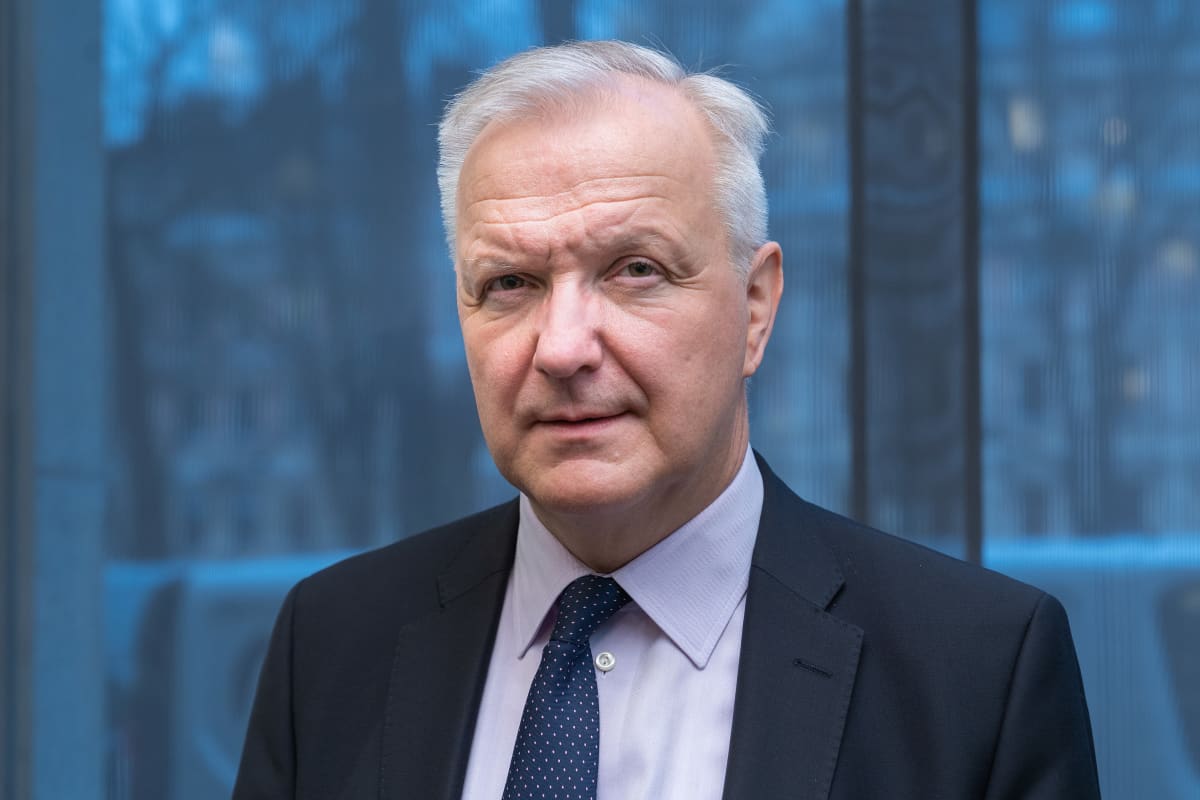 Suomen Pankin pääjohtaja Olli Rehn