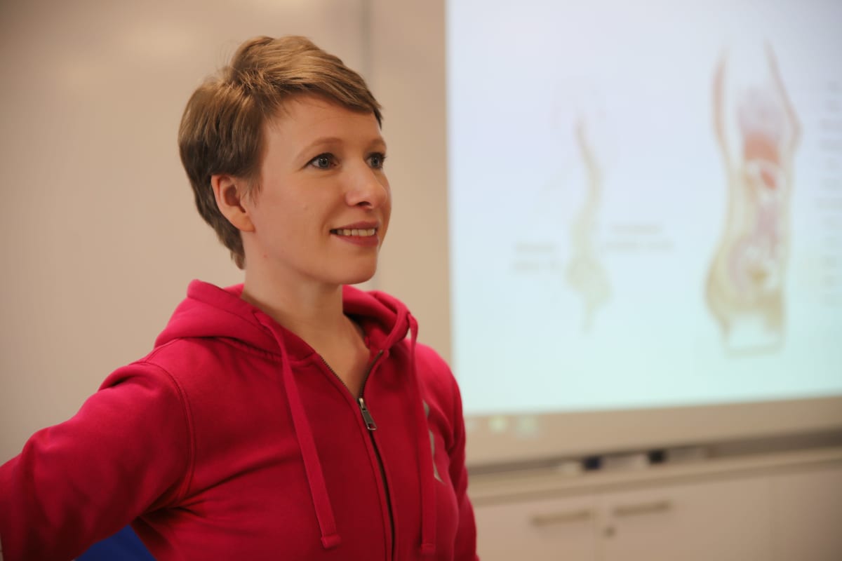 Äitiysfysioterapeutti Heli Harsunen