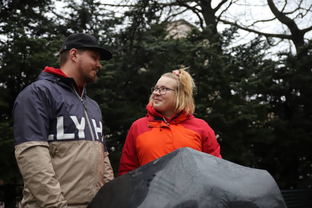 Janina Tiihonen kuvattuna Kotkassa 2020