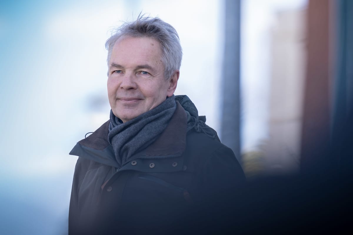 Poliitikko, Vihreän liiton kansanedustaja ja Suomen ulkoministeri Pekka Haavisto, Helsinki, 5.4.2020.