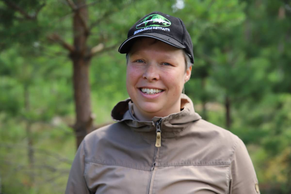 Tuija Luhta Kouvolassa.