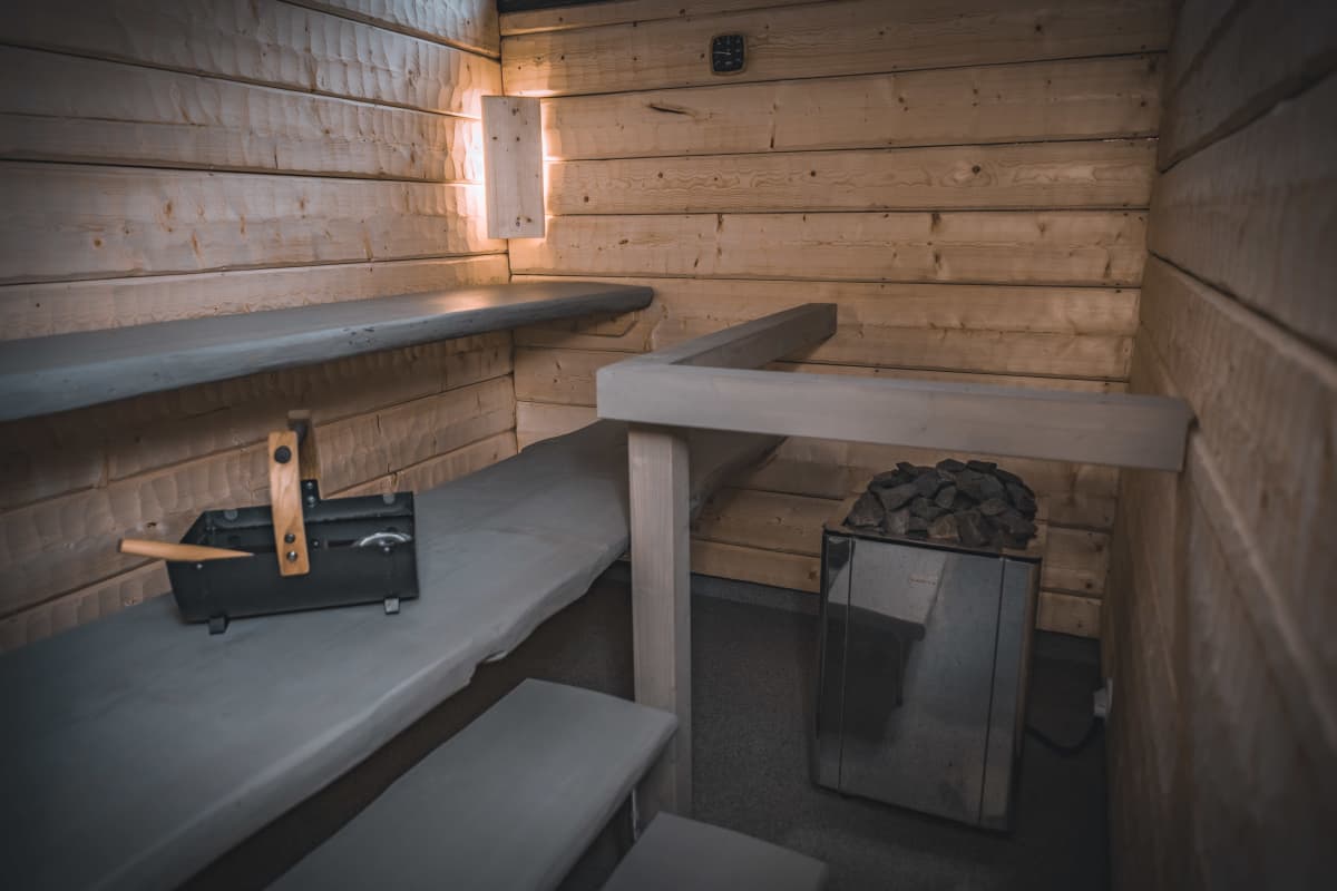 Kankaan sauna.