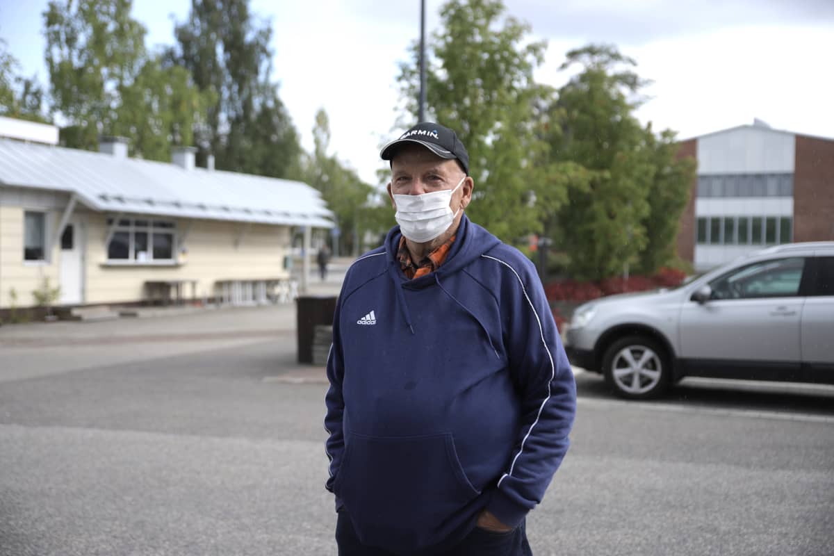 Matti Piirainen Kuhmossa 31.8.2020.
