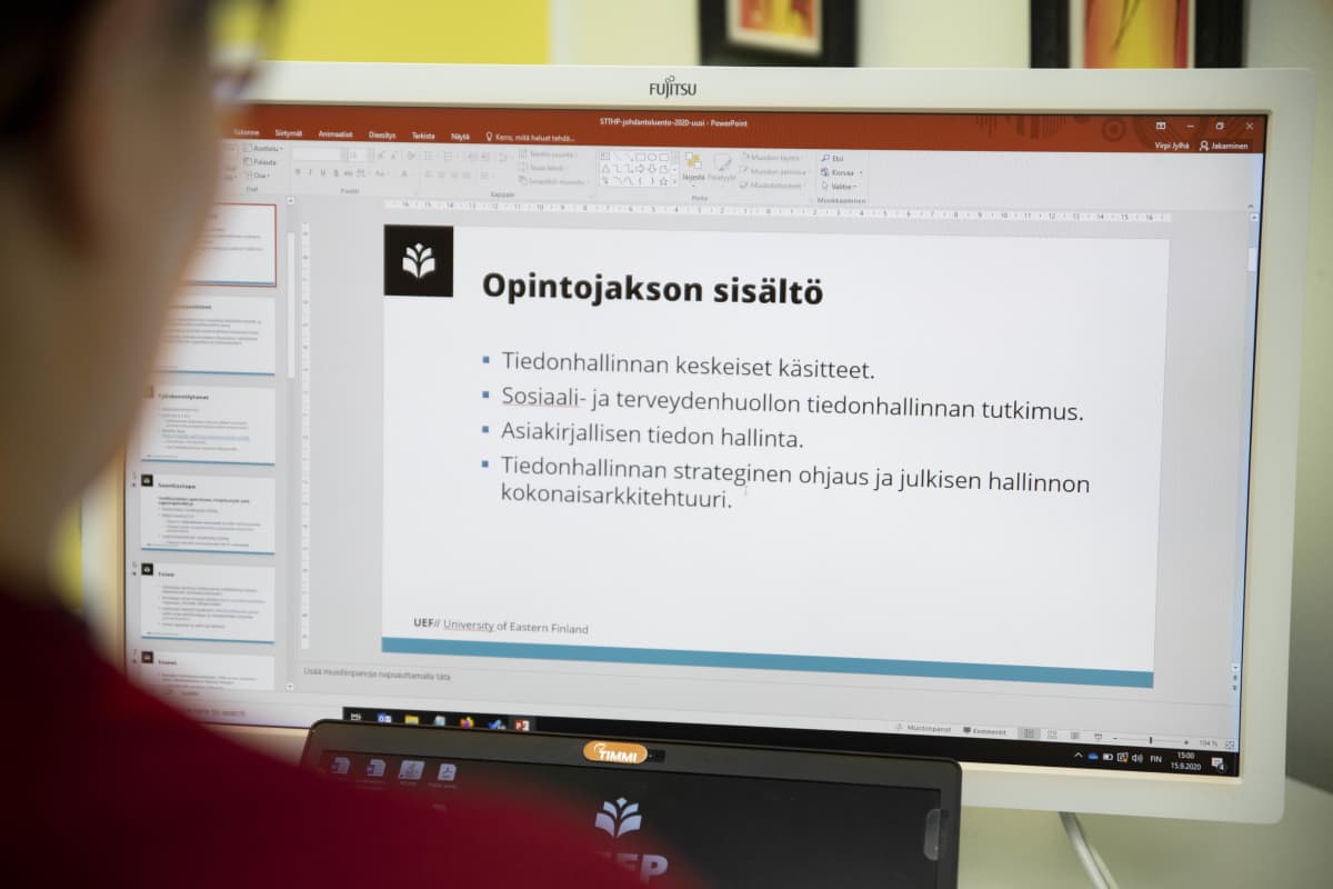 Powerpoint-esitys.