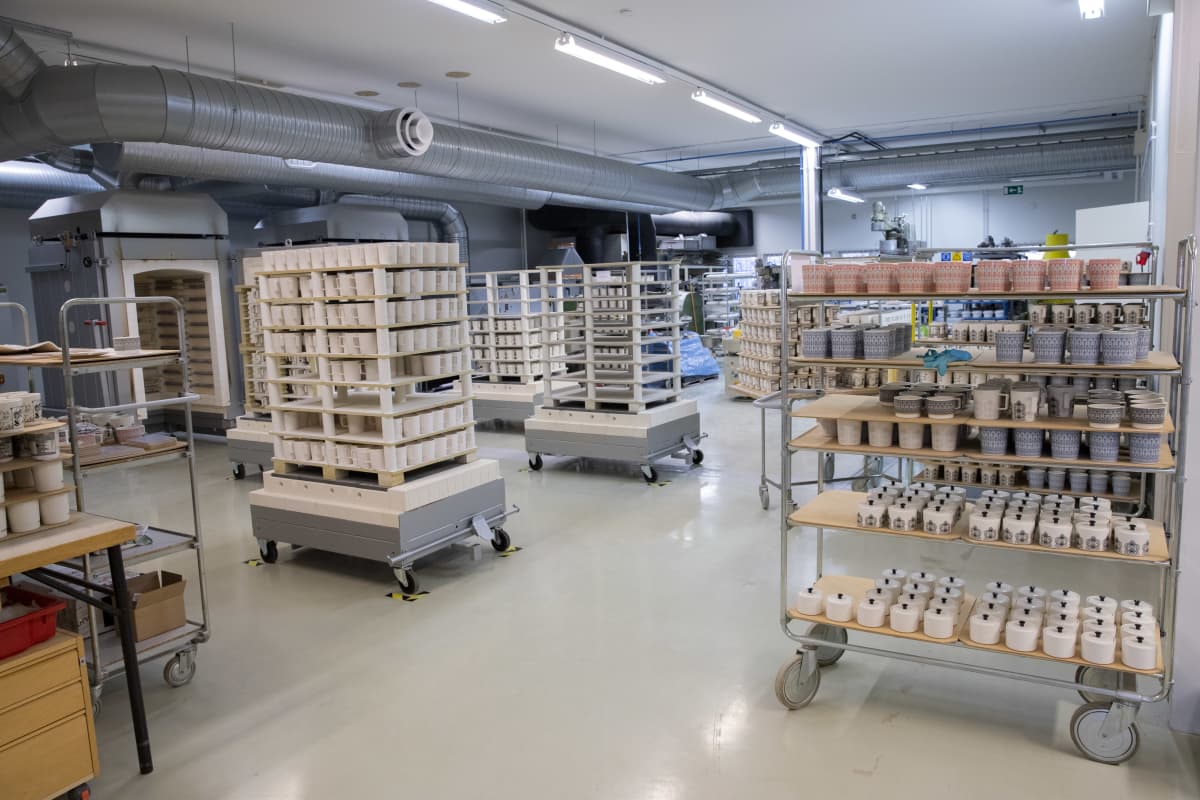 Vaja Finland Oy:n tuotantotiloja.