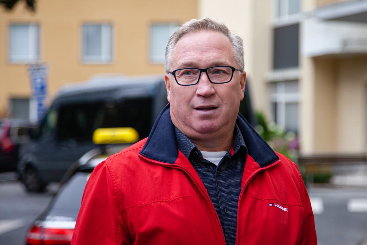 Taksi Saimaan toimitusjohtaja Jyrki Sivonen