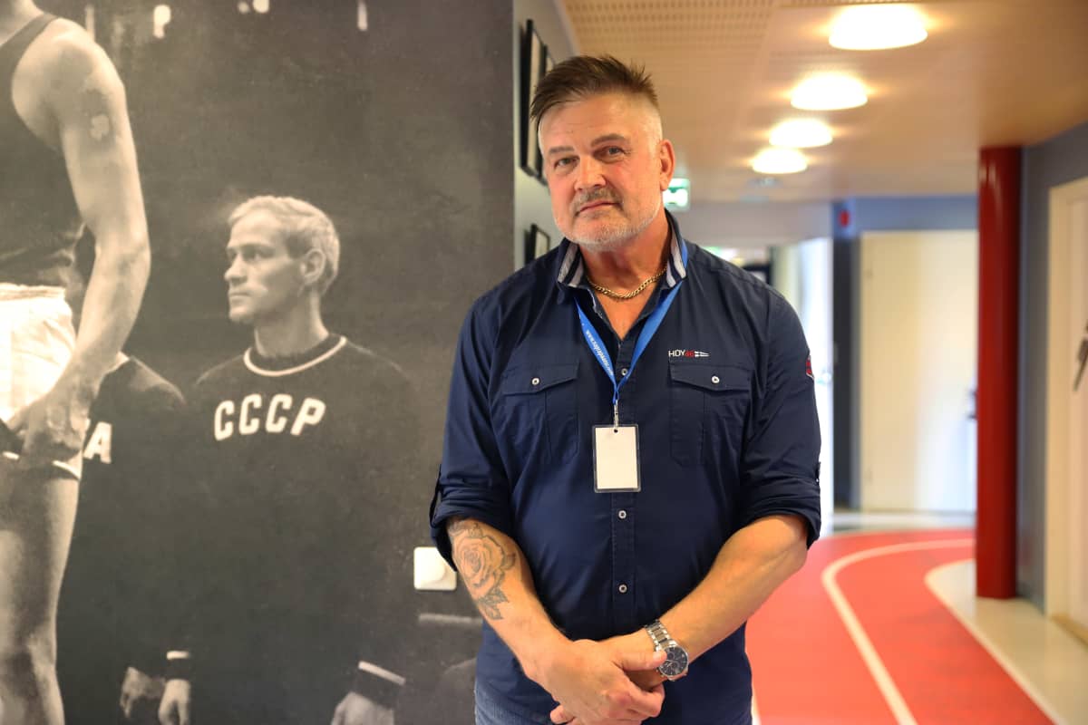 Liikuntajohtaja Antti Mattila Kotkan kaupungilta.
