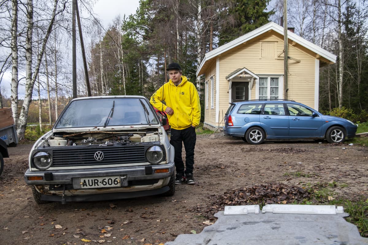 nuori perussuomalaisten ehdokas Valtteri Roivainen, Iisalmi
