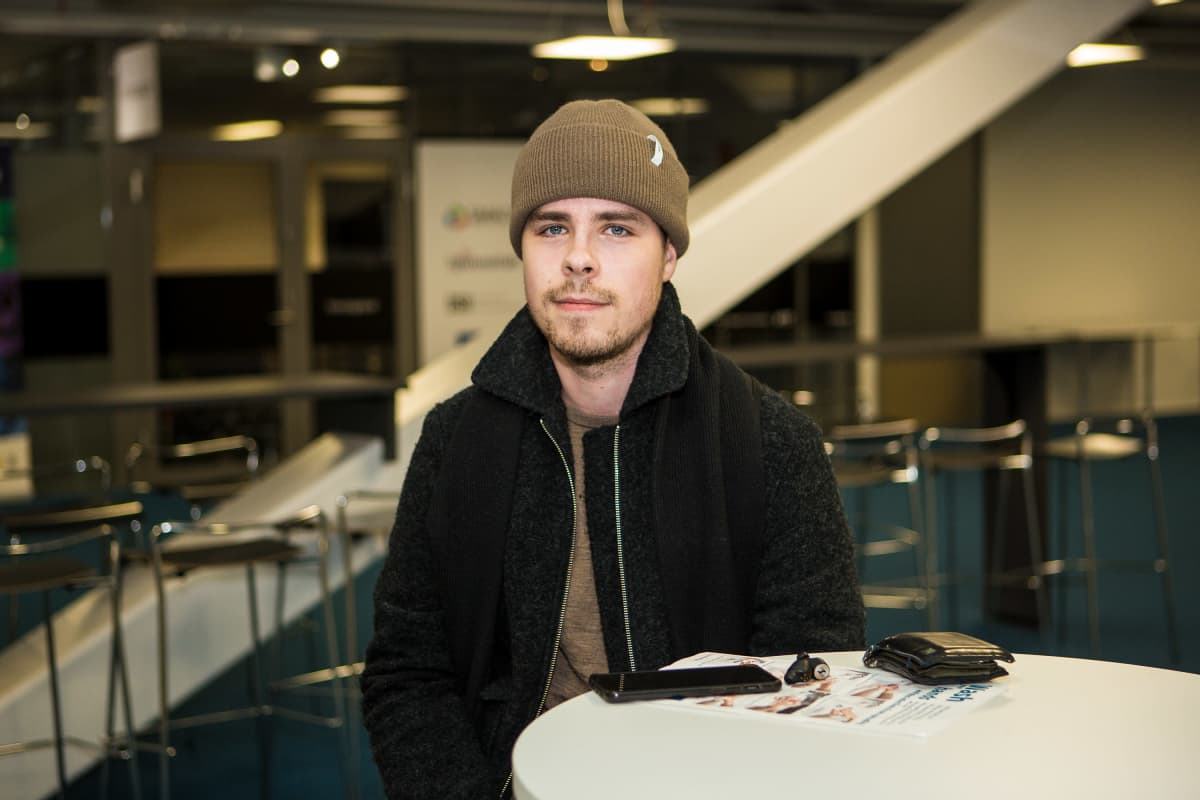 Arkkitehtiopiskelija Saku Rantanen.