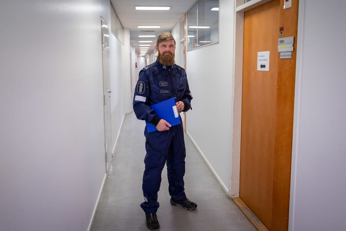 Sisä-Suomen poliisin rikosylikomisario Mikko Pitkänen