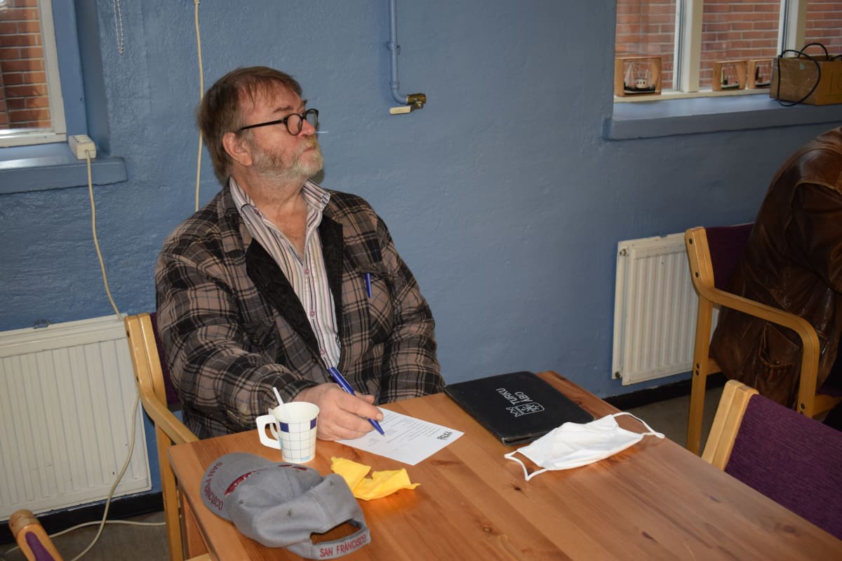 Pitkäaikaistyötön Jari Suominen