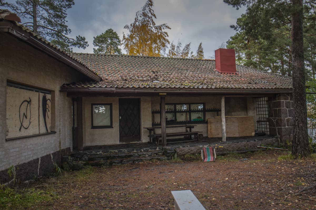 Vallattuna ollut talo Helsingin Vuosaaressa.