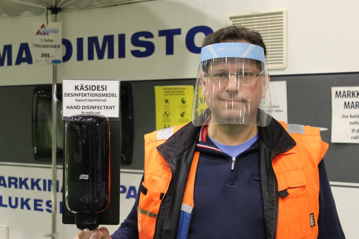 Tori- ja markkinakaupan palvelukeskuksen toiminnanjohtaja Ari Kallas