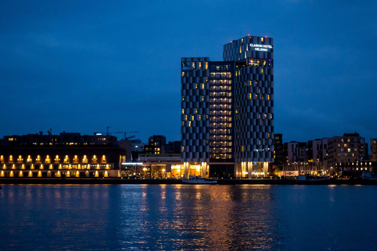 Hotelli Clarion Helsingissä.