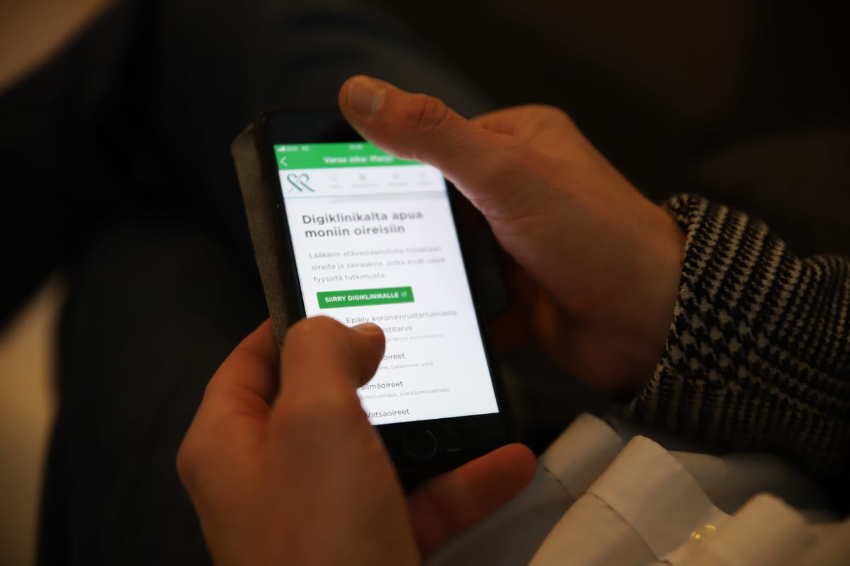 Mehiläisen digiklinikka toimii mobiililaitteissa
