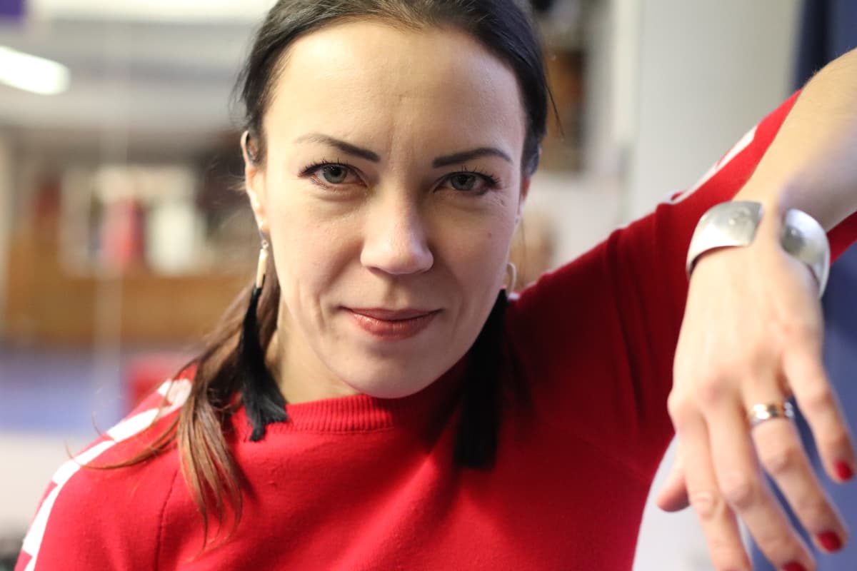 Kirjailija ja thainyrkkeilijä Inga Magga