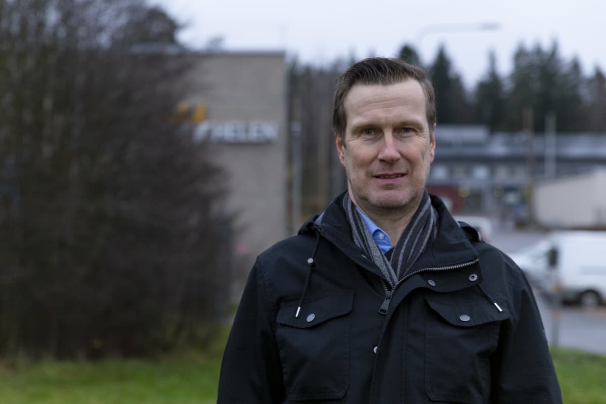 Helenin projektipäällikkö Sami Mustonen.