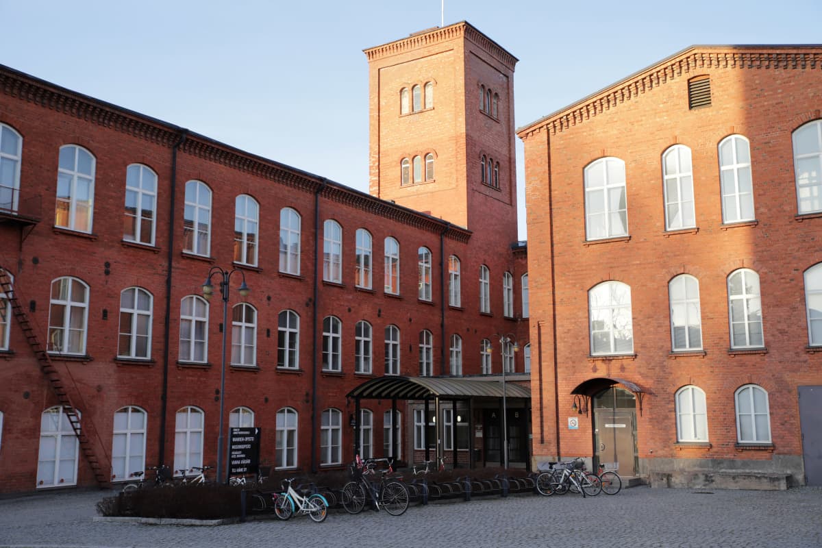 Vanha kehräämörakennus Forssassa