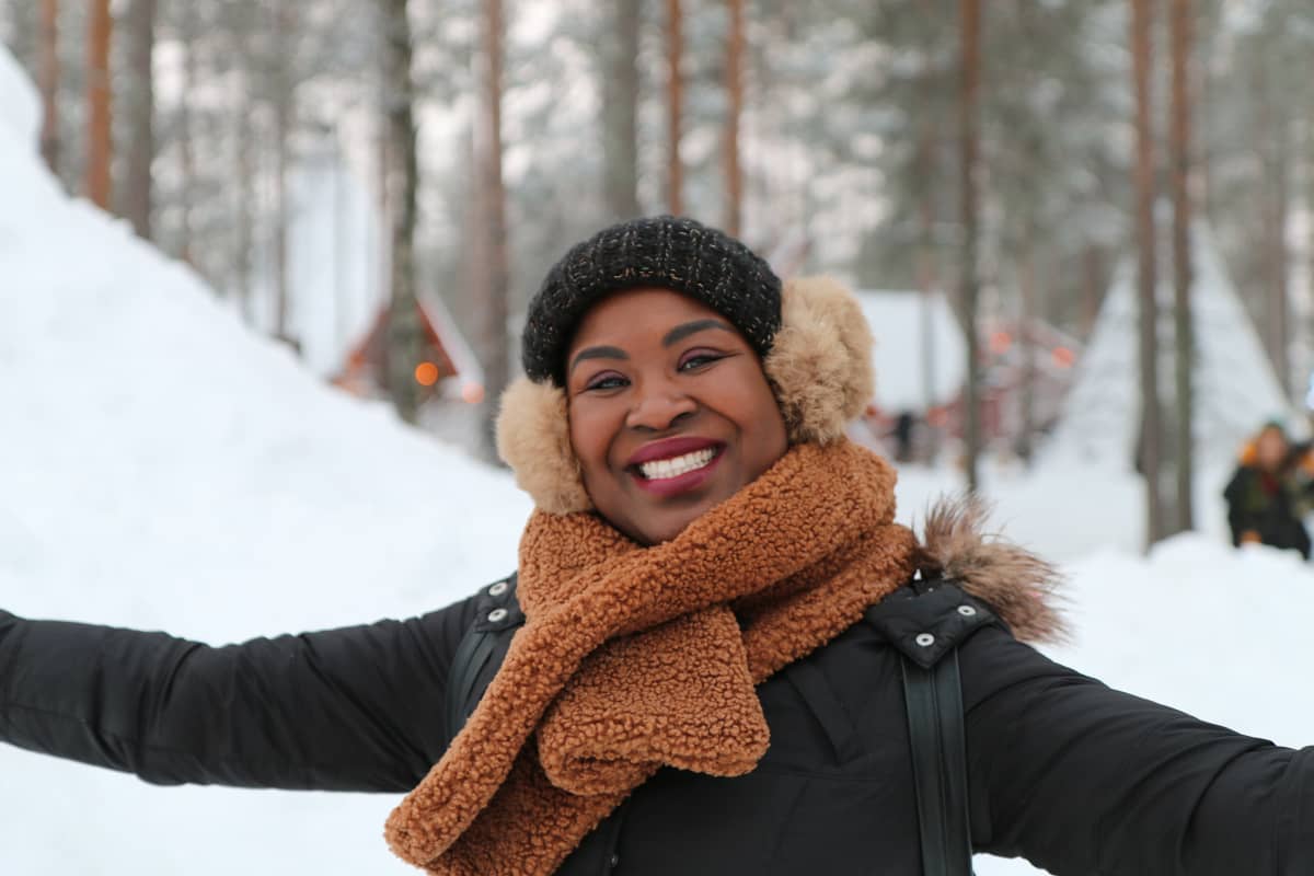 Clarice Omondi Joulupukin pajakylässä