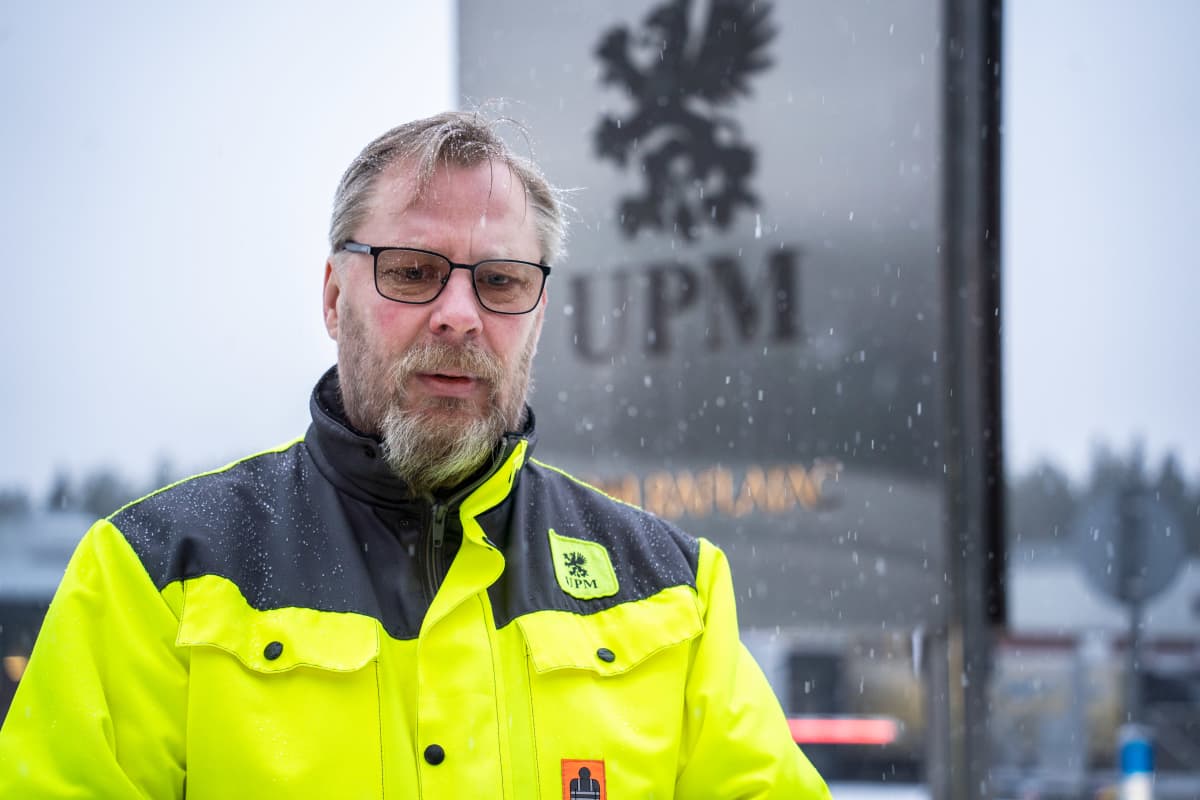 Pääluottamusmies Pertti Niemi, UPM Raflatac.