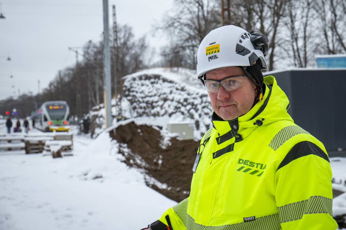 Projektijohtaja Esa Juhantila, Destia.