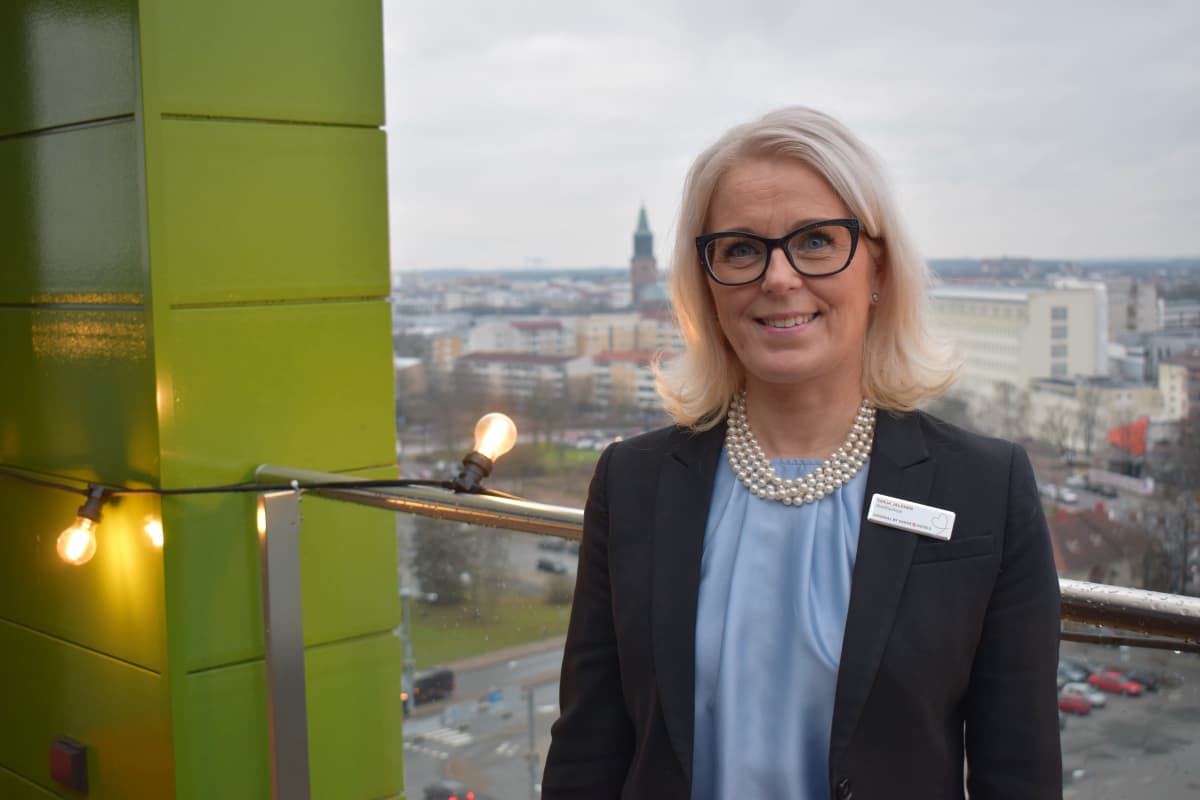 Sokos Hotel Kupittaan johtaja Tarja Jalonen.