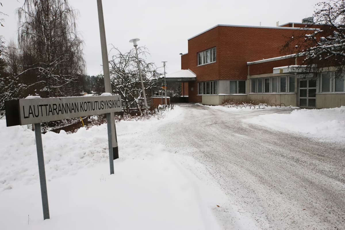 Lauttarannan kotiutusyksikkö Kuusankoskella.