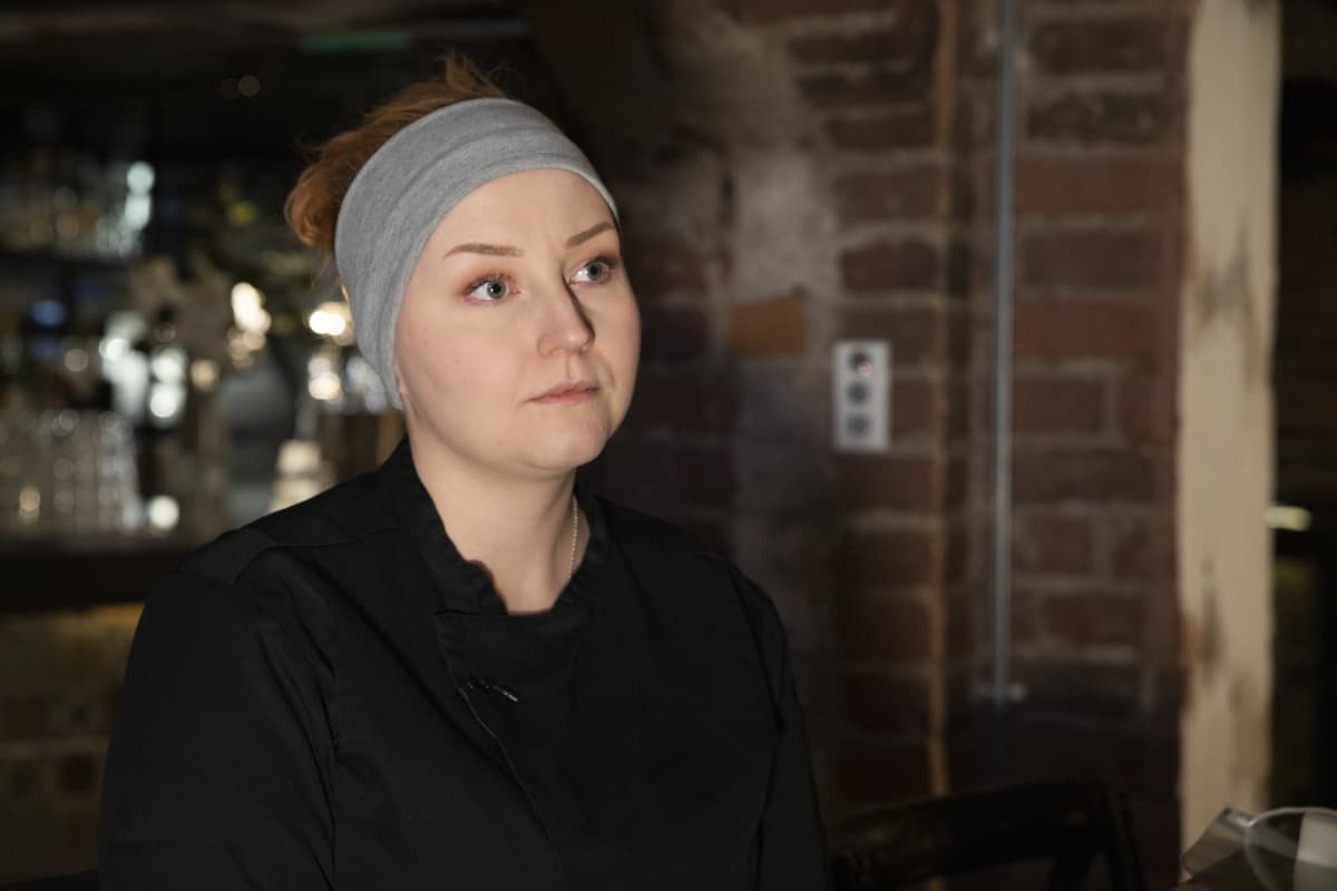 Kuopiolaisen ravintola Hurman keittiön esimies Marika Noponen.