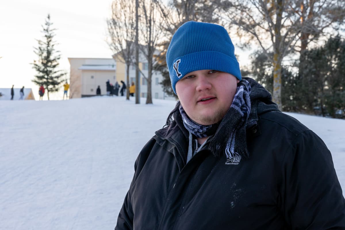 Nokian Kankaantaan Tredun Valma-luokan oppilas Joona Juva
