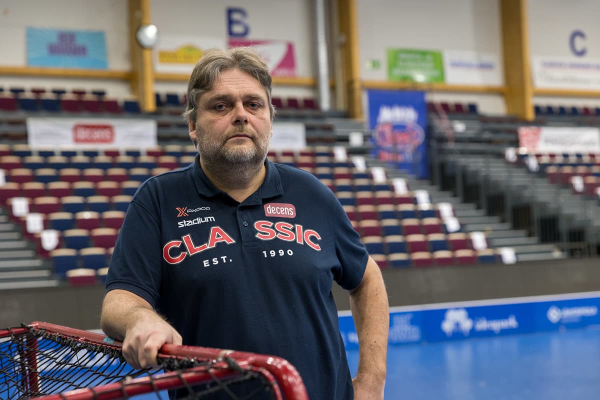 Salibandyjoukkue SC Classicin toiminnanjohtaja Pasi Peltola