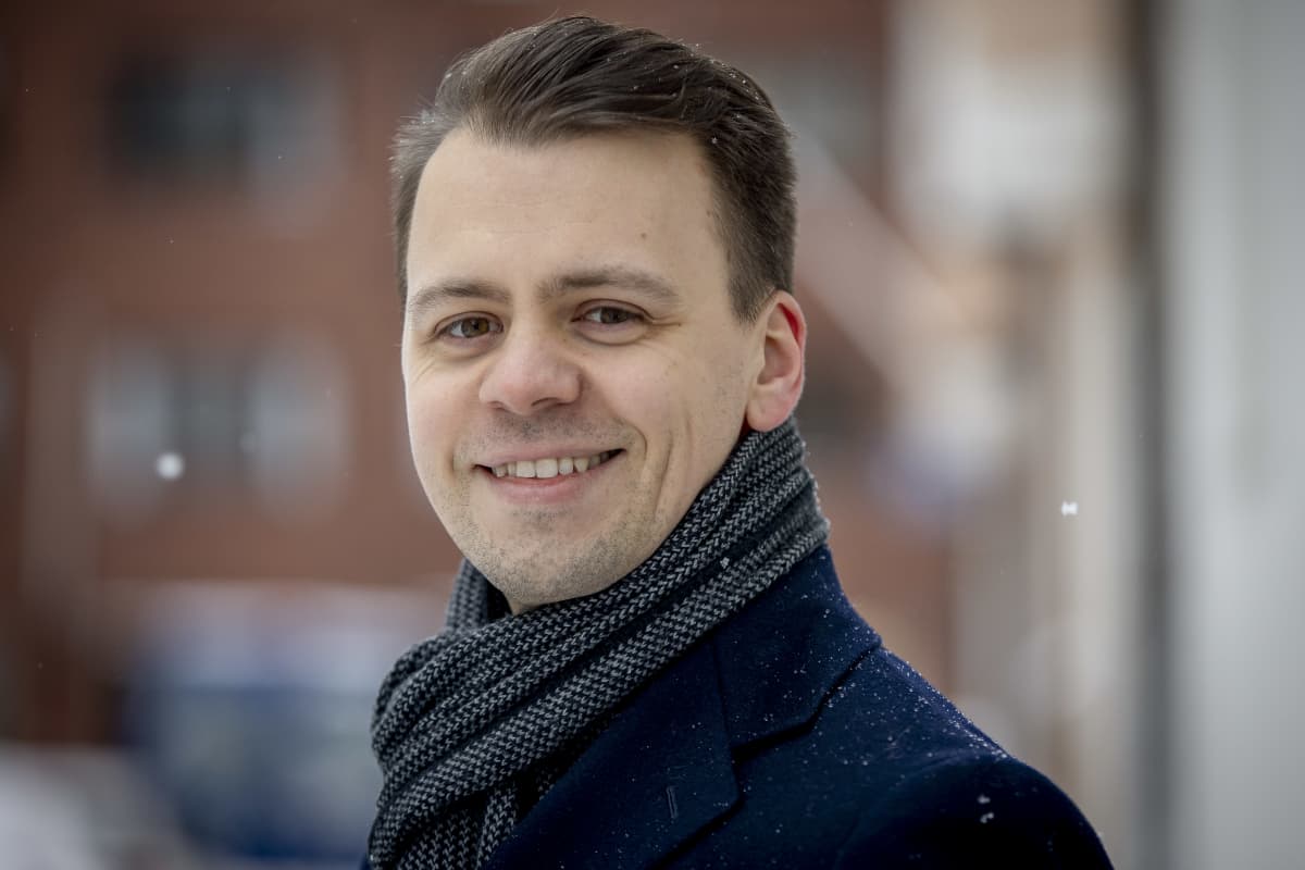 Suomen Osakesäästäjien toimitusjohtaja Victor Snellman Helsingissä