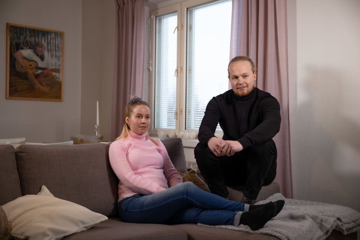 Sampo Nevalainen ja Mira Heiskanen