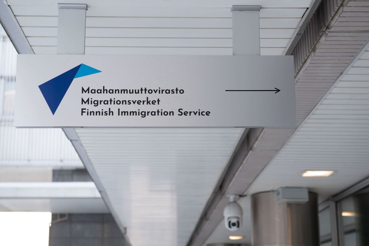Maahanmuuttovirasto Helsingissä. 3.2.2021.