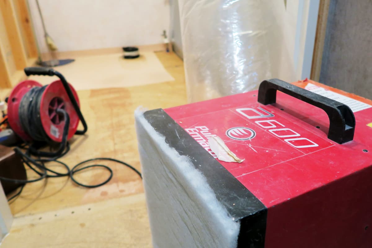 Remontissa oleva wc