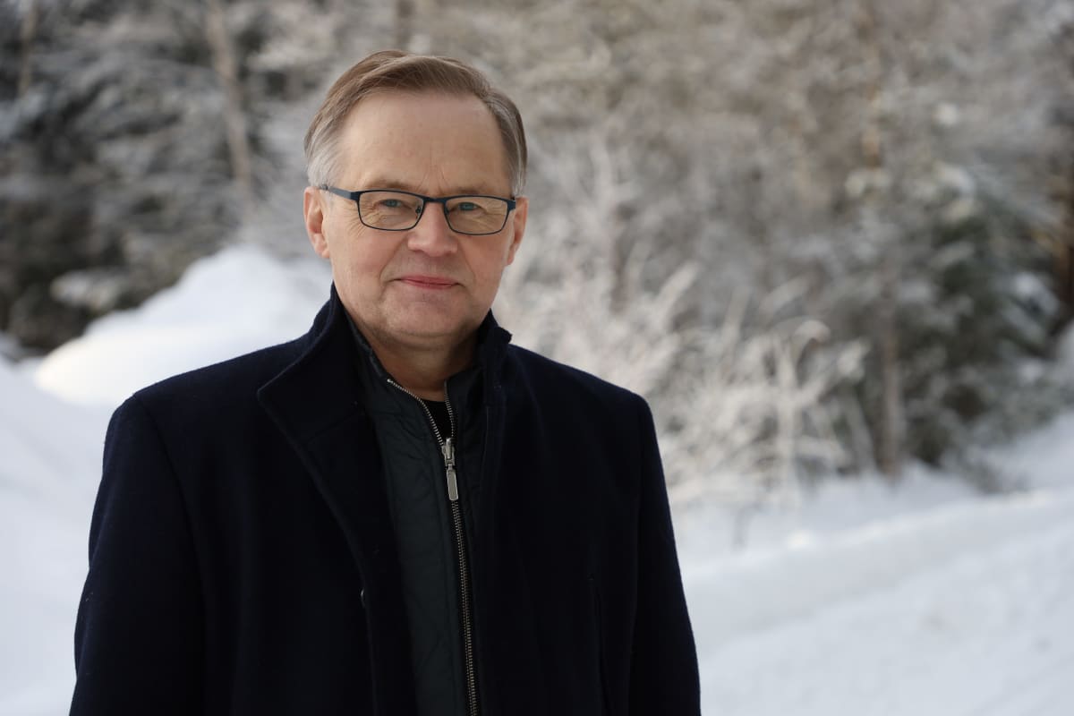 Metsänhoitoyhdistys Lapin hallituksen puheenjohtaja Tuomo Marttila Simosta.