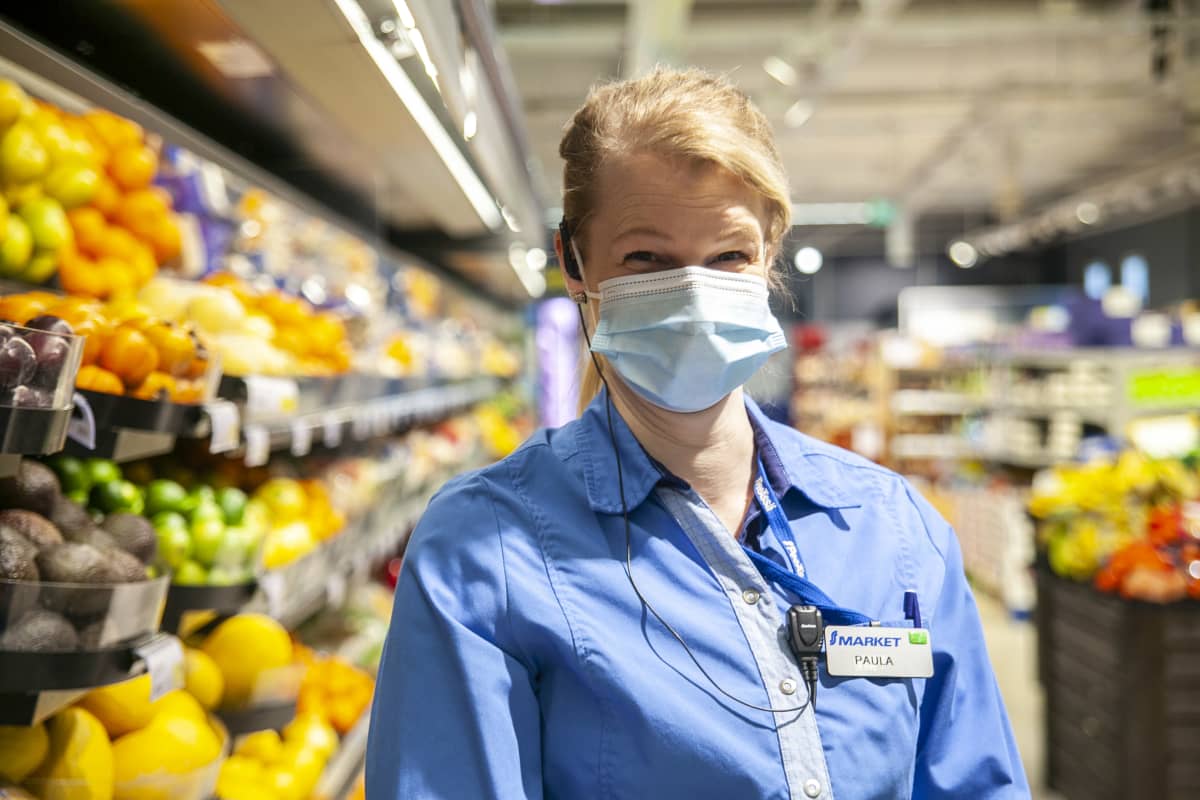 Paula Hartikainen, marketpäällikkö, S-market NIlsiä