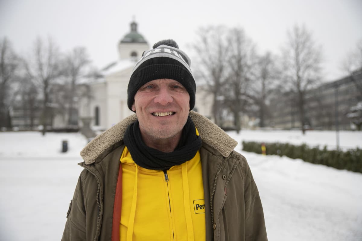 Perussuomalaisten kuntavaaliehdokas Mika Lartama.