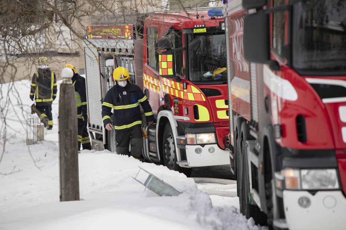 Varkauden Klubi palaa.