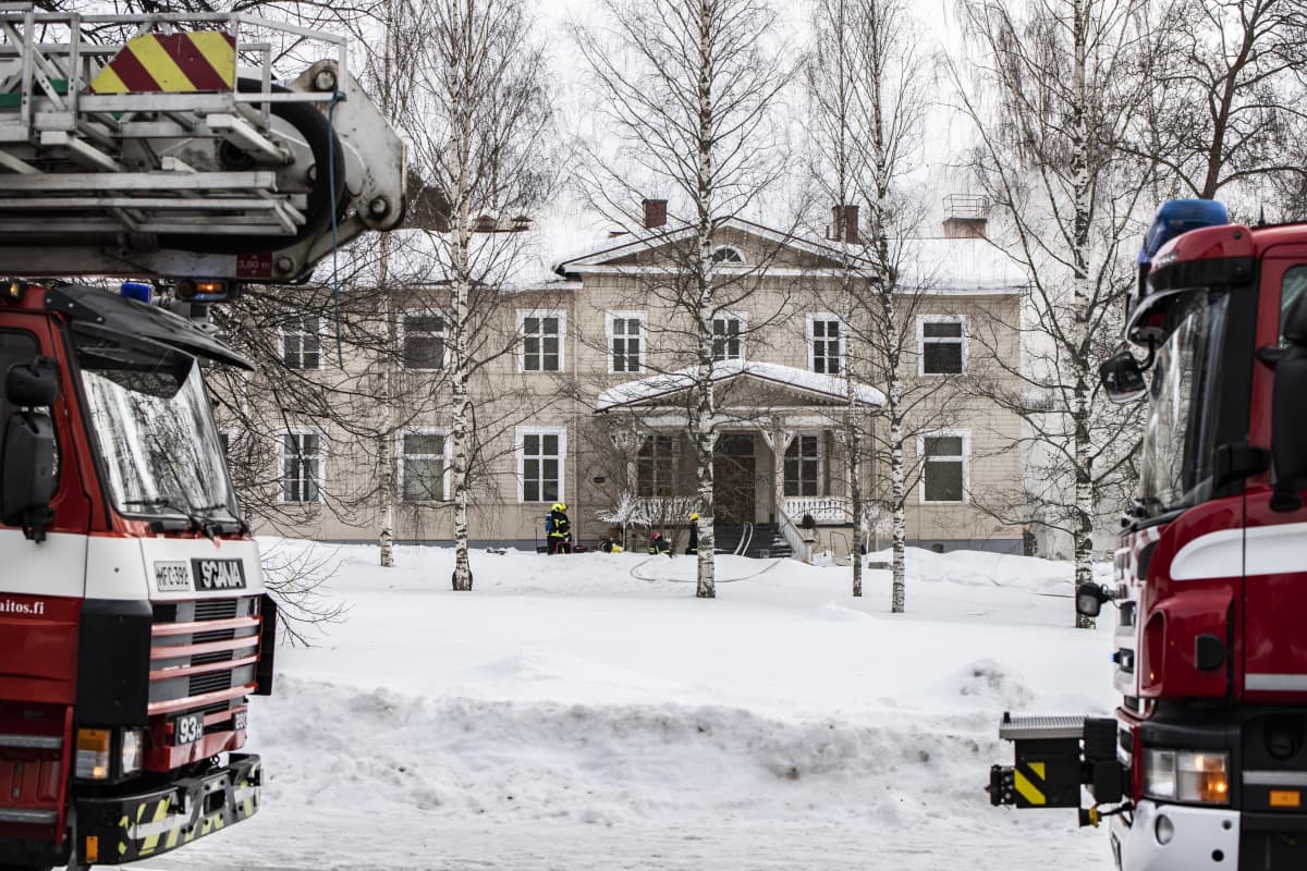 Varkauden Klubi palaa.
