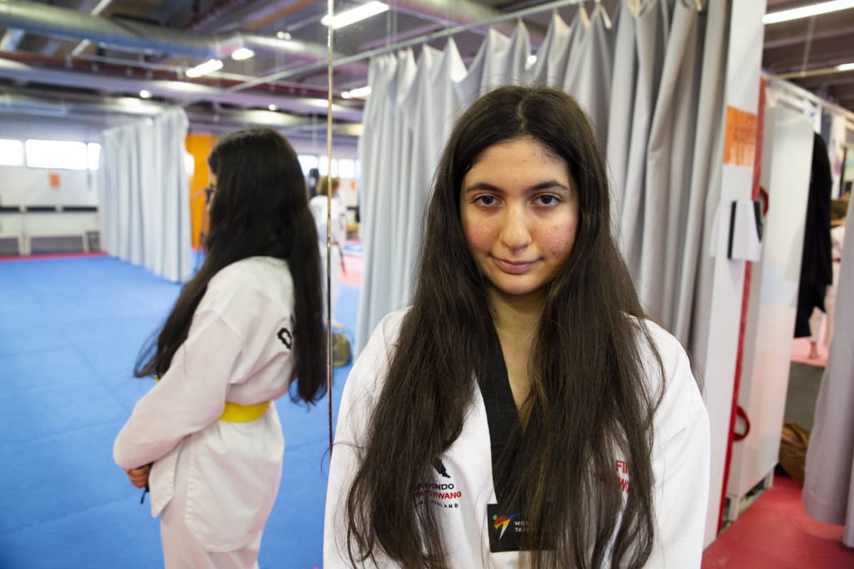 Sengul Böluk teakwondo treenaaja.