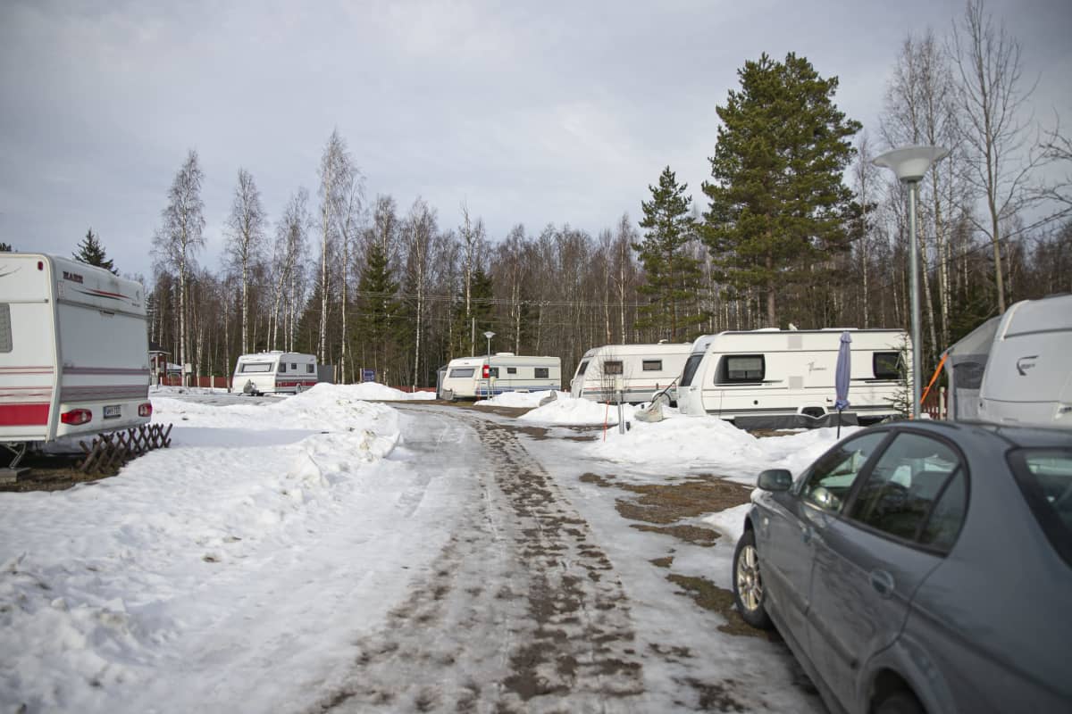 Majamäen karavaanialue Tammelassa.