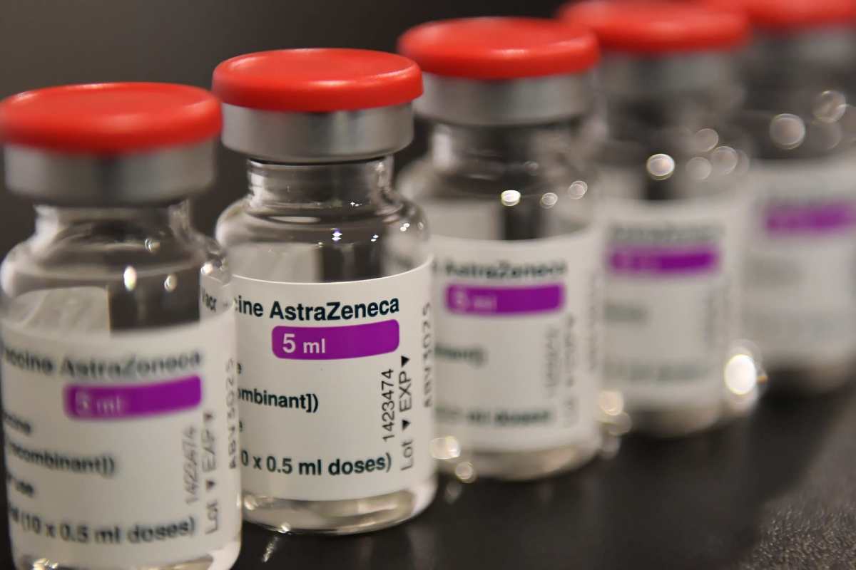 Astra Zenecan koronarokotepulloja